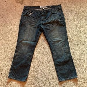 kenneth cole reaction straight leg jeans